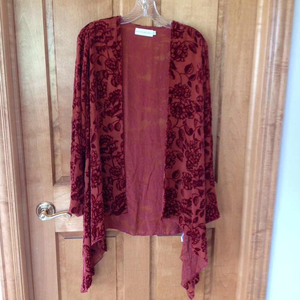 Anthropologie 4LoveandLiberty Kimono size XS